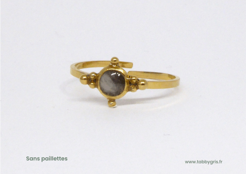 Adam et Mélissa - Bague dorée ultra fine – Image 5