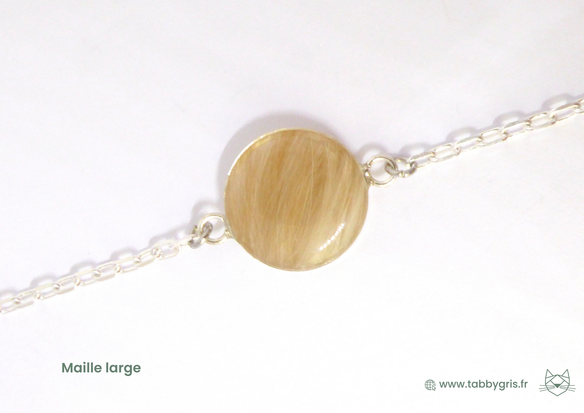 Akai et Juliette - Bracelet chaîne en argent – Image 9