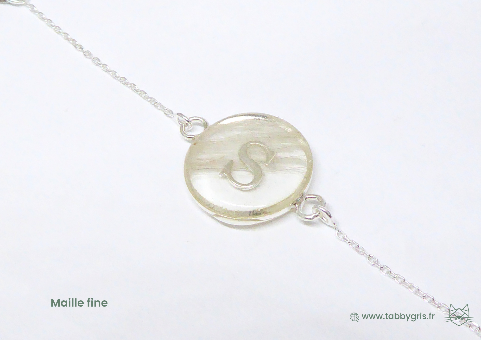 Akai et Juliette - Bracelet chaîne en argent – Image 13