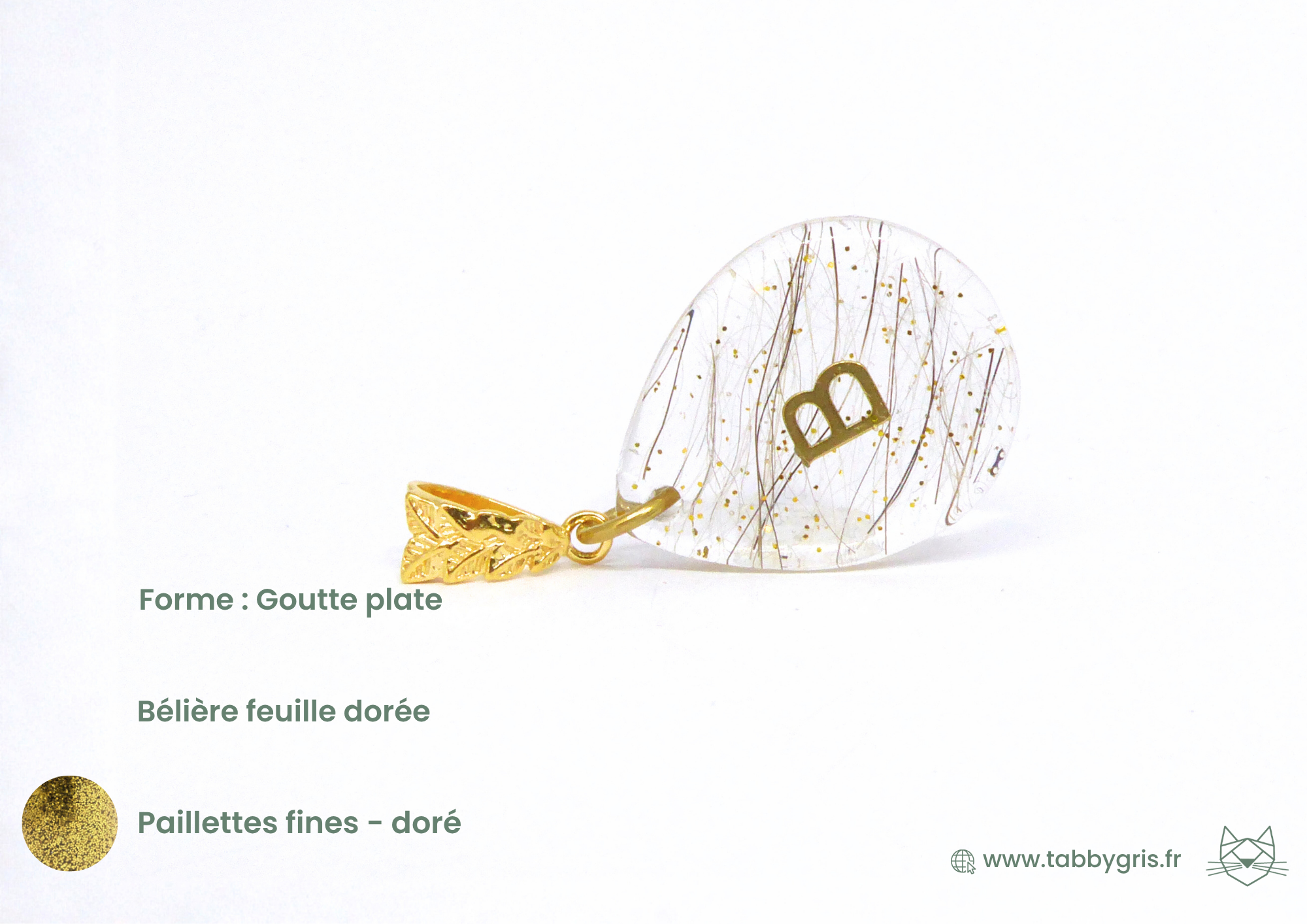 Pendentif poil animal de chien chat ou lapin à accessoiriser et personnaliser comme vous le souhaitez. Nous pouvons également ajouter une initiale dorée ou argentée de votre choix dans ce bijou en résine.