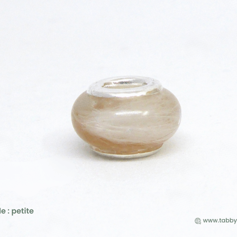 Charme mèche de cheveux en petite taille, compatible sur les bracelets pandora