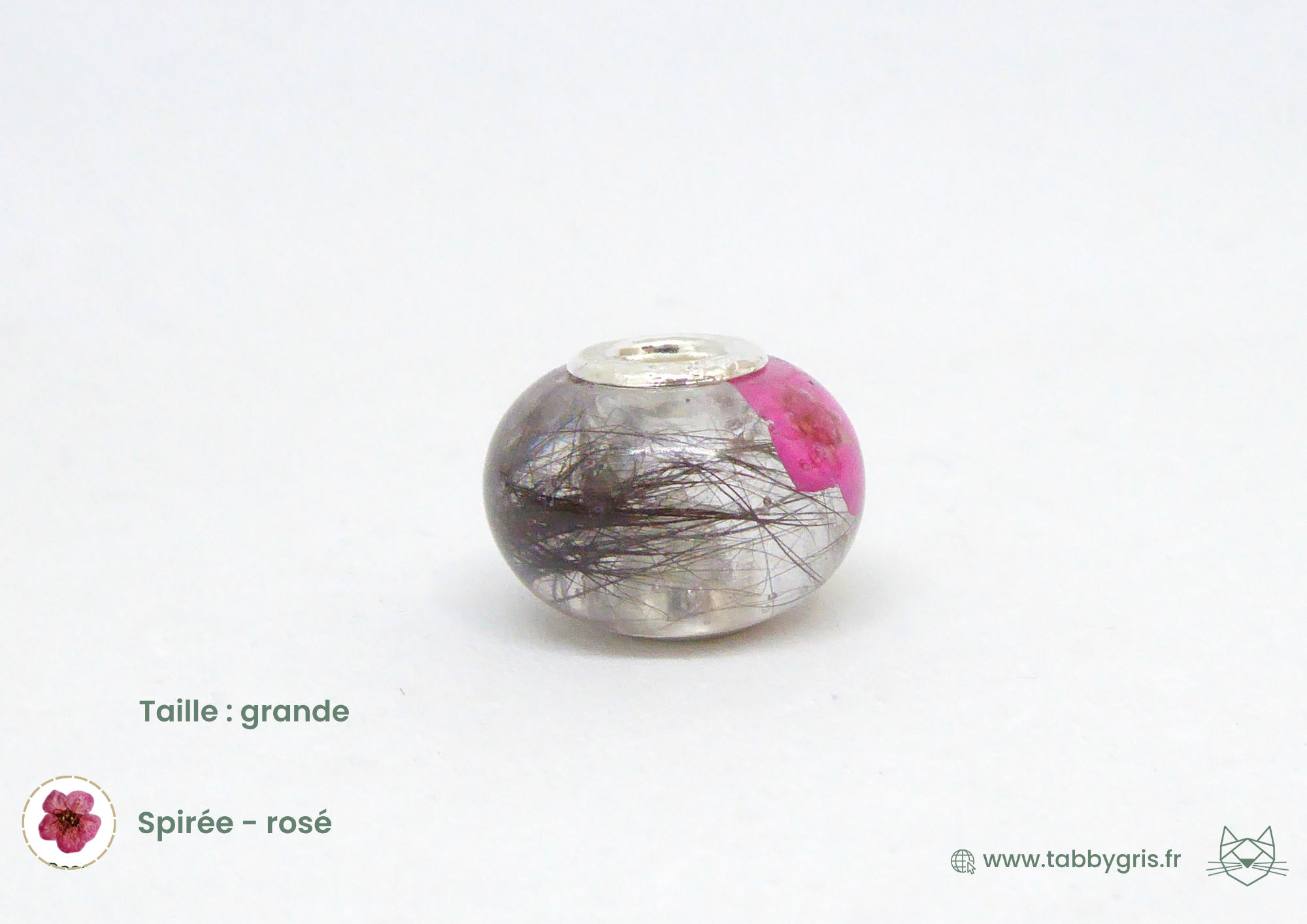 Ucana et Guiliane - Charme de bracelet avec fleurs – Image 14