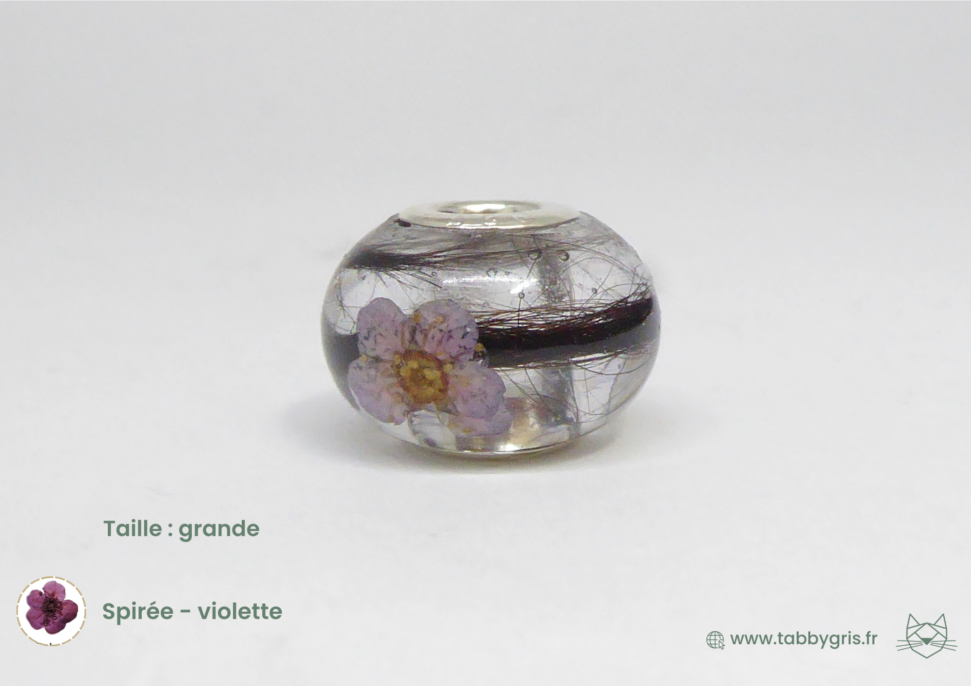 Ucana et Guiliane - Charme de bracelet avec fleurs – Image 15