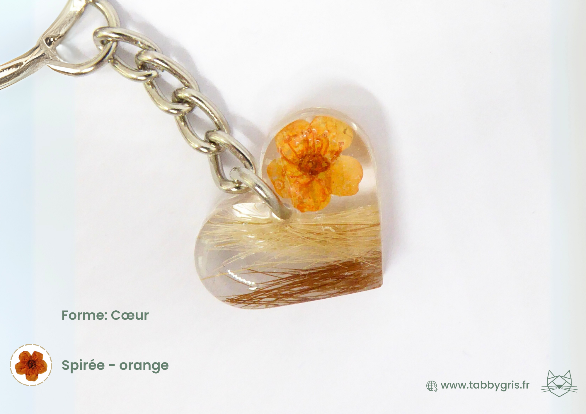 Cookie et Megan - Porte-clefs avec fleurs – Image 20