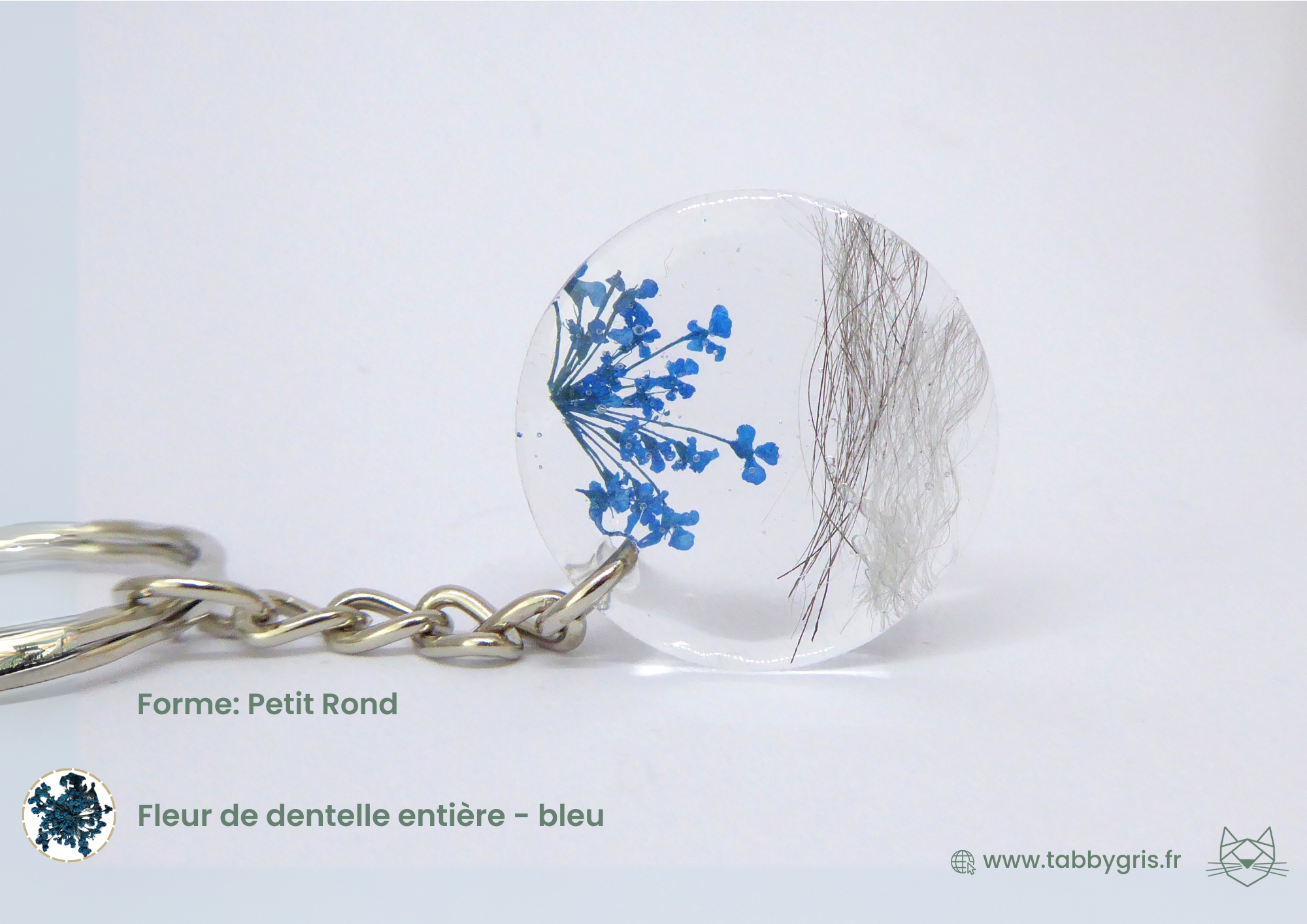 Cookie et Megan - Porte-clefs avec fleurs – Image 16