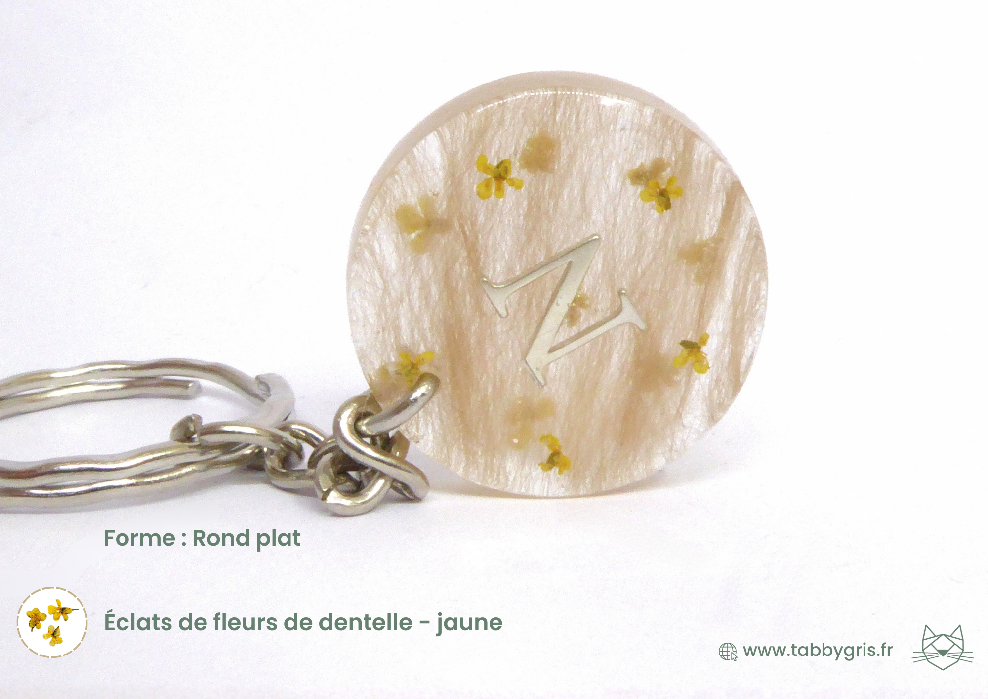 Cookie et Megan - Porte-clefs avec fleurs – Image 8