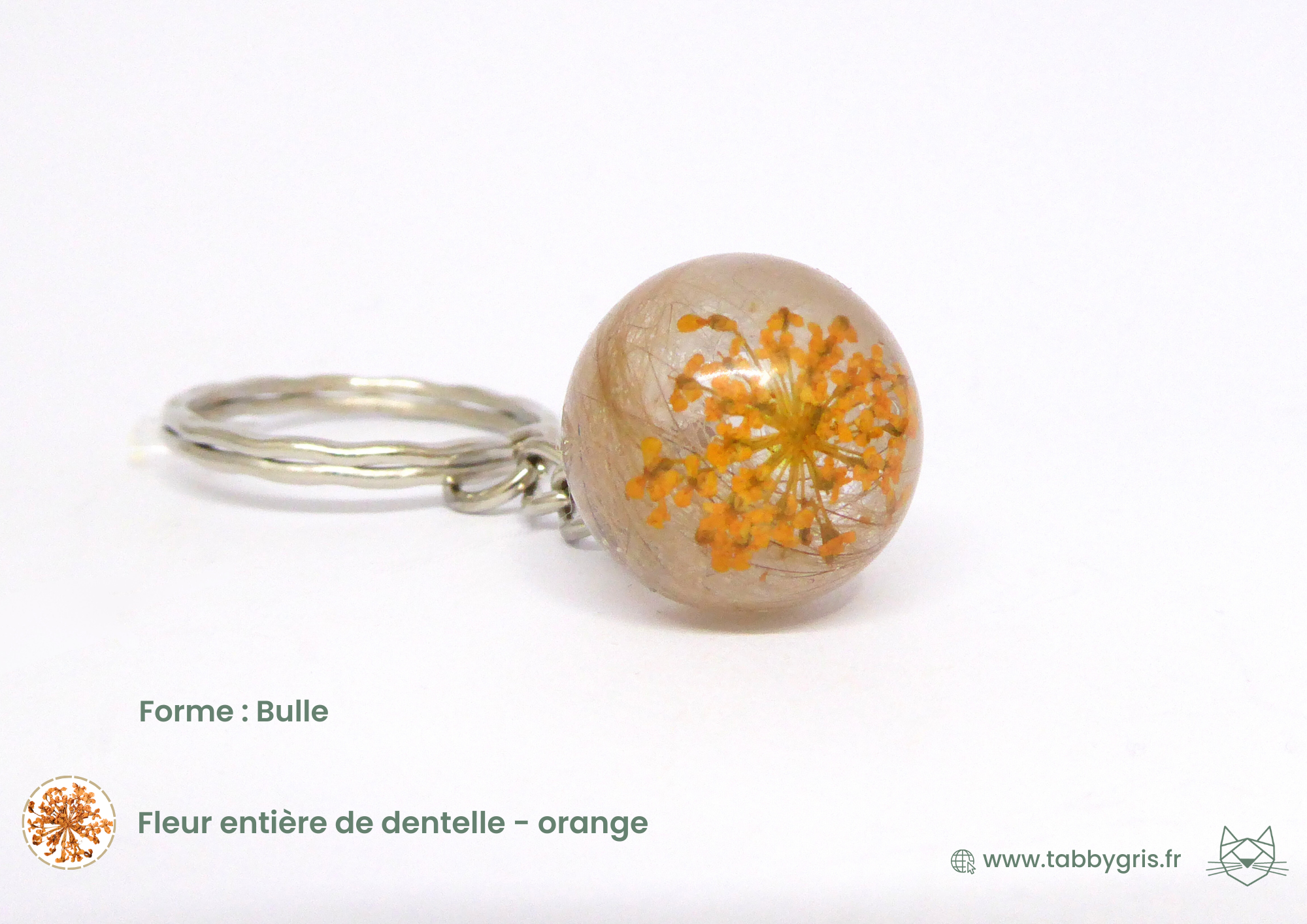 Cookie et Megan - Porte-clefs avec fleurs – Image 7