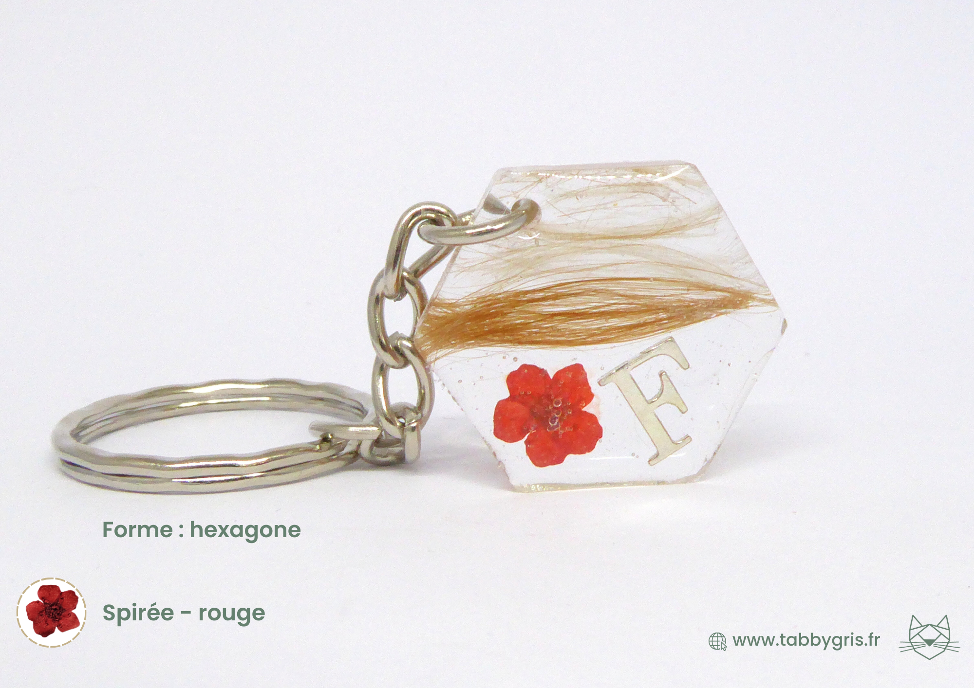 Cookie et Megan - Porte-clefs avec fleurs – Image 23