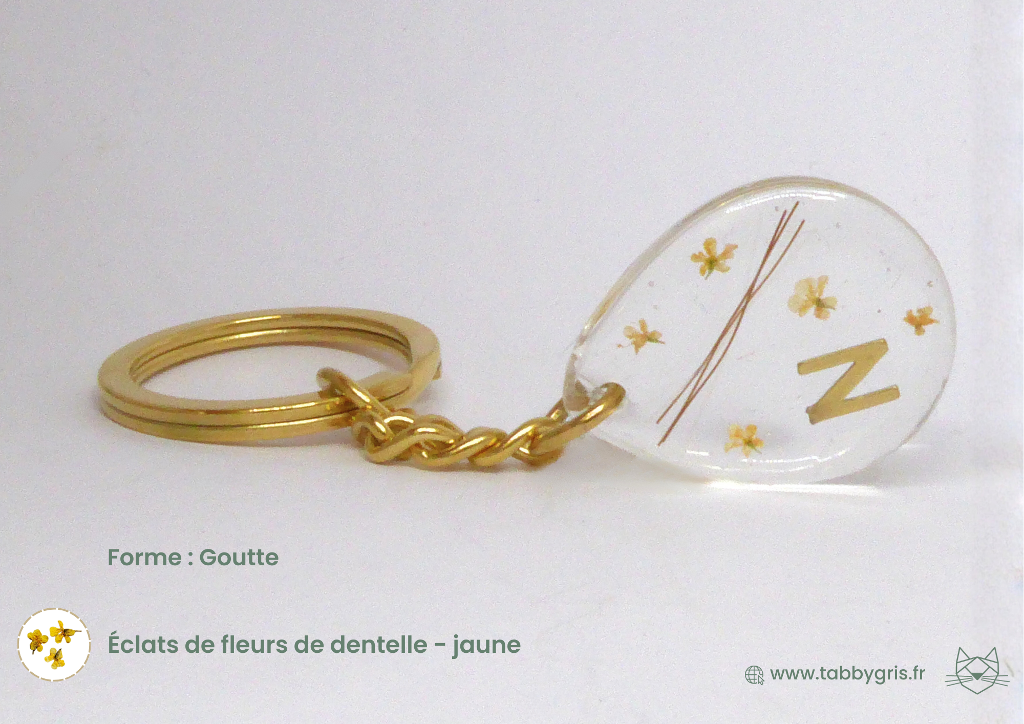 Cookie et Megan - Porte-clefs avec fleurs – Image 10