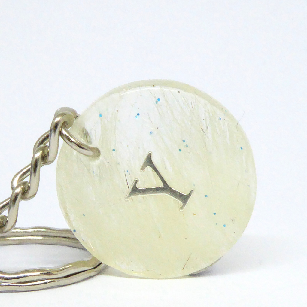 Porte-clefs avec les poils de Yahoo